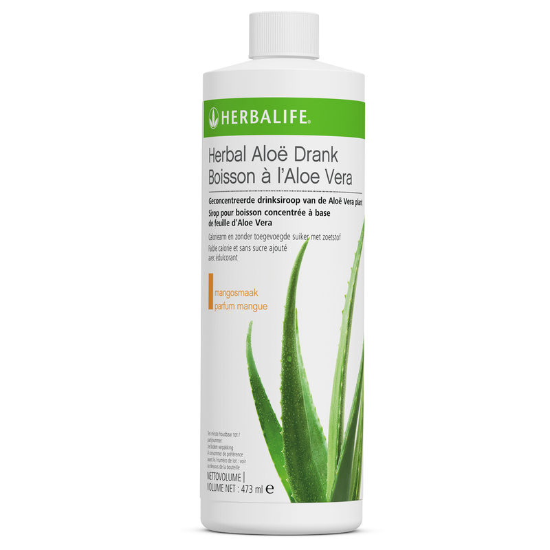 Boisson à l'Aloe vera saveur mangue herbalife